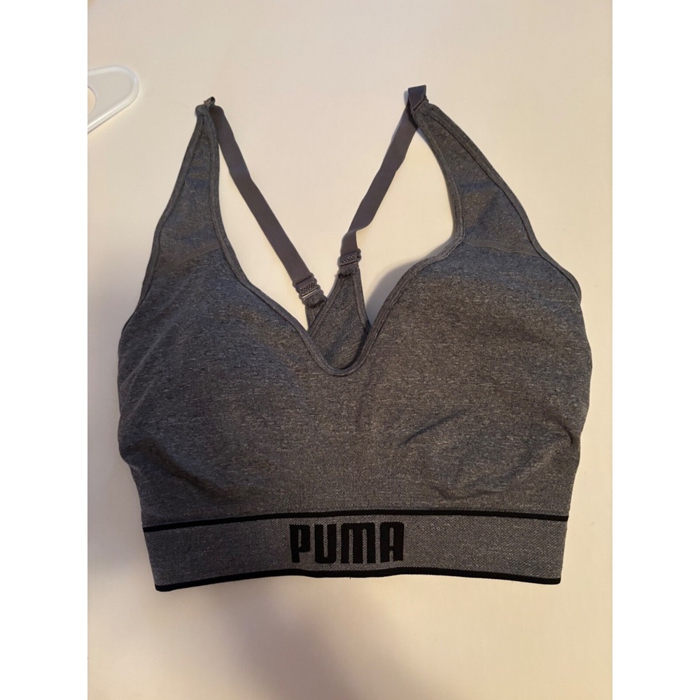PUMA Sports bra gray size xl